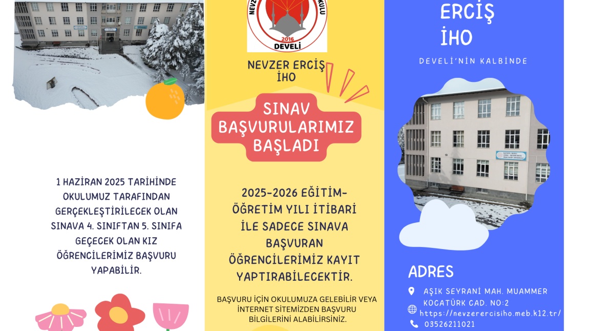 SINAV BAŞVURUSU HAKKINDA